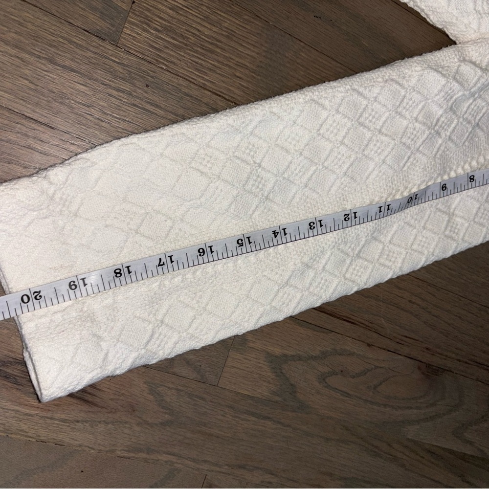 Lucky Brand White Quilted Blazer. Small - Picture 6 of 7
